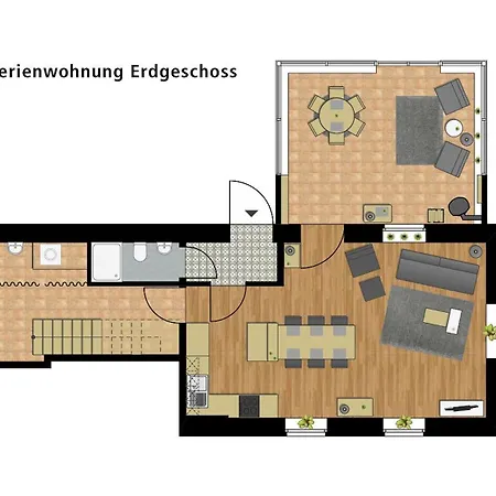 Apartment Lokomotel-wohnung, Luxus Im Lokschuppen 3*