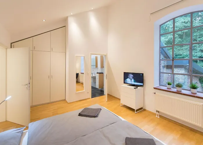 アパート Lokomotel-wohnung, Luxus Im Lokschuppen 3*